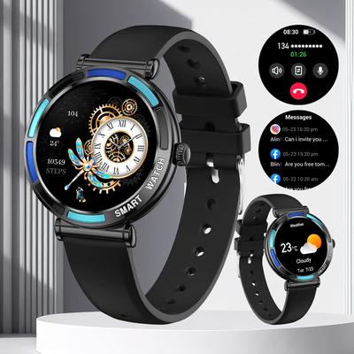 Kadınlar İçin Akıllı Saatler Android/iPhone, IP67 Su Geçirmez Fitness Takip Cihazı Bluetooth Aramalar Kalp Atış Hızı/SpO2 /100+ Spor Modeli