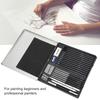 32Pcs Sketch Pencil Set Beginner Painting Tool Art Supplies with Iron Storage BoxBlack No.1