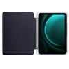 Tablet Case For Samsung Galaxy Tab S10/S10 FE/S9/S9 FE,Y-Fold Stand Pattern Print Leather+Clear Acrylic Cover with Pencil Holder