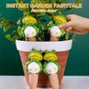 4pcs Realistic Frog Terracotta Watering Spikes 100ml Self-Watering Terra Cotta Plant Spikes for 2-3 Days Secret Garden Guardians Gift for Plant Lovers