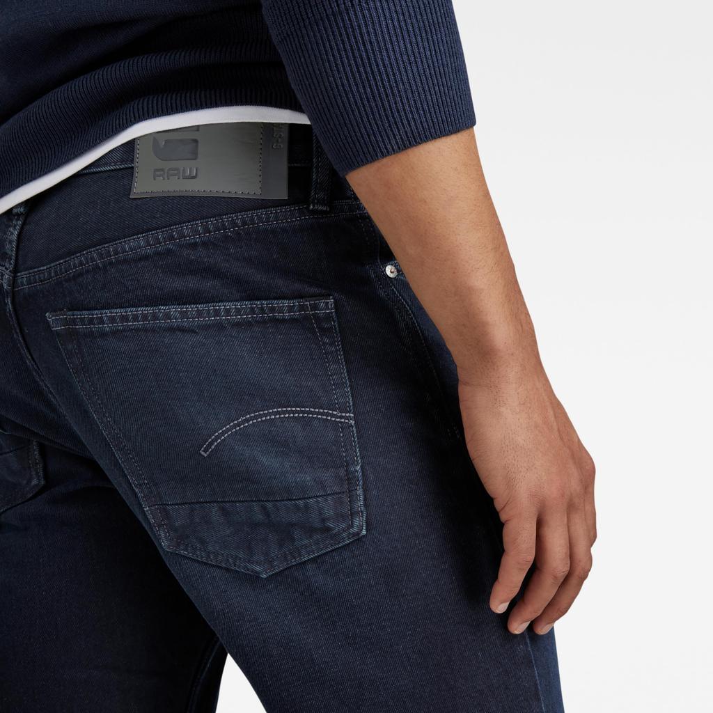 G-Star RAW Jeans Men Denim Pants Straight Fit Navy Dakota Regular Straight D23691-D489-G233-W28/L32