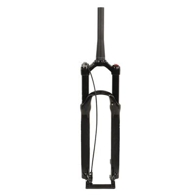 29 Inch Bike Front Fork Mountain Bike Air Suspension Front Fork Shock Absorber Tapered Black Tube Remote Lockout