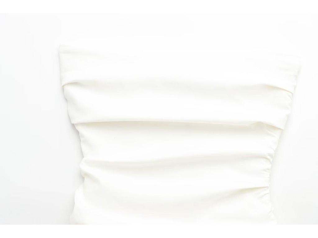 2025 Spring/Summer Women's One-Shoulder Slim Spliced Dress with Wide Hem