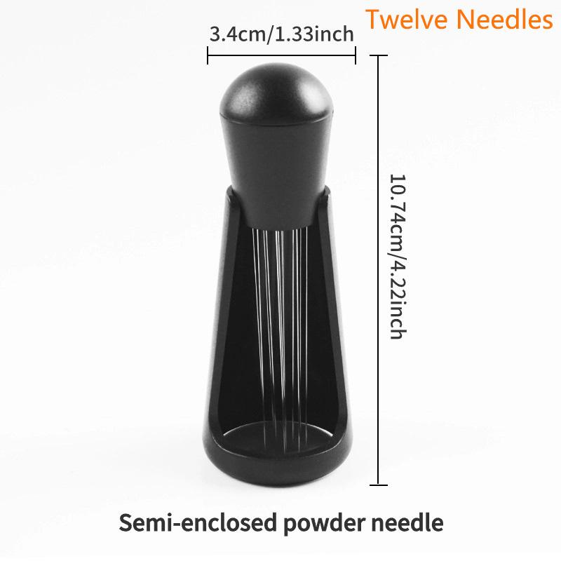 Stainless Steel Coffee Powder Tamper Espresso Powder Stirrer Coffee Powder Distributor Needle Barista Accessories Tools