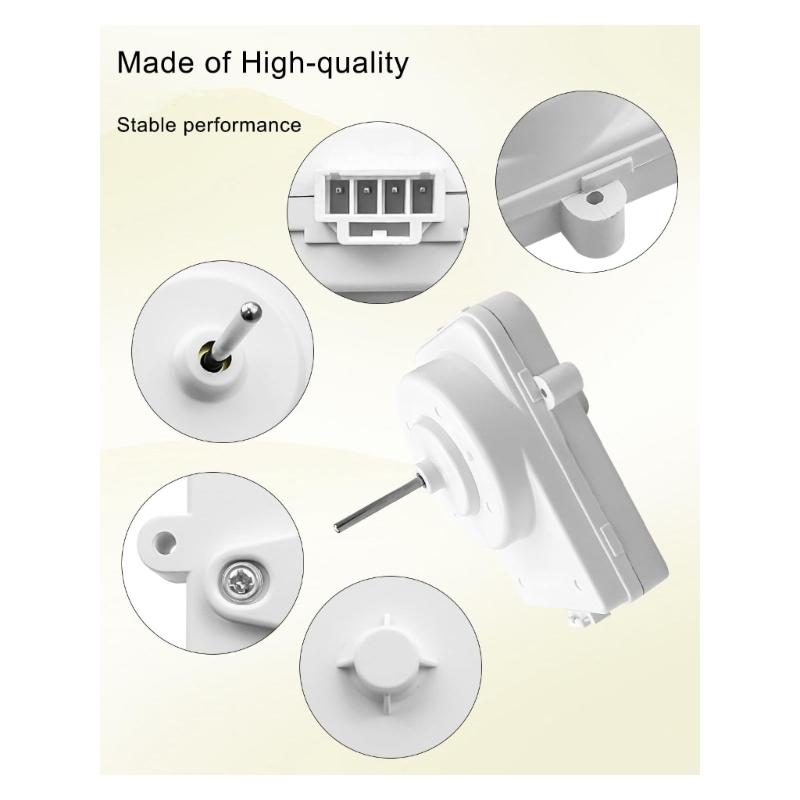 High Efficiency Enduring Condenser Fan Motor Perfect for Refrigerator Replacement Simple Mounting Plastic Structure
