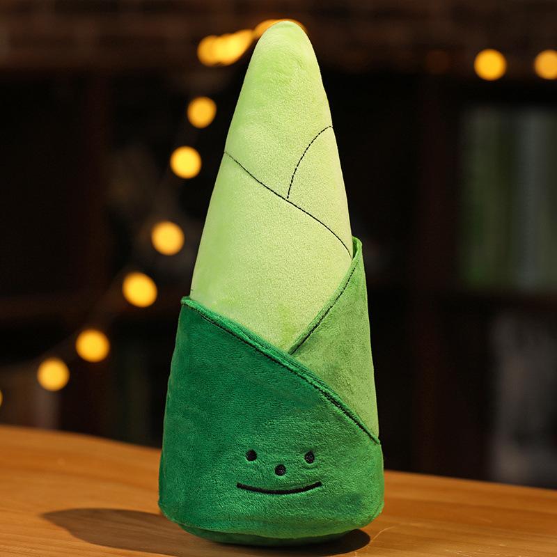 Simulated Plant Pine Throw Pillow Plush Toy Doll Bamboo Shoot Doll Children'S Rag Doll Kindergarten Early Education Props