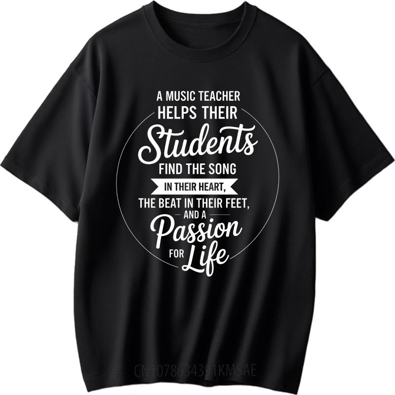 Plus Size Summer For Unisex T Shirt A Music Teacher Helps Students Find The Song In Their Heart The Beat In Their Feet And A