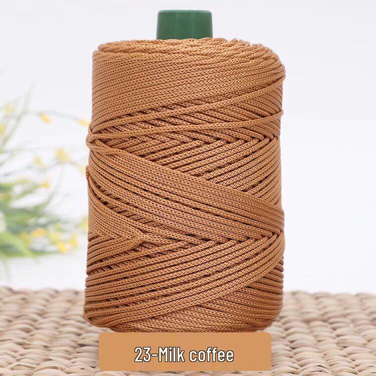 Hand-Knitted Cooling Summer Hat with Lightweight Ice Silk Yarn