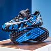 Velcro children's football shoes boys and girls students grass school youth training broken nail sneakers