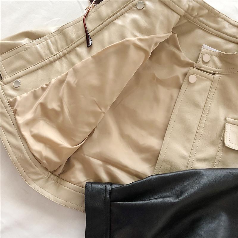 Îmbrăcăminte pentru copii Jachetă de piele pentru copii primăvară toamnă băieți și fete jachetă motocicletă cu guler