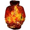 2026 Hgvoetty Felpe con Cappuccio Unisex Stampa 3D Grafica Spazio Pullover Felpe con Cappuccio per Uomo Donna