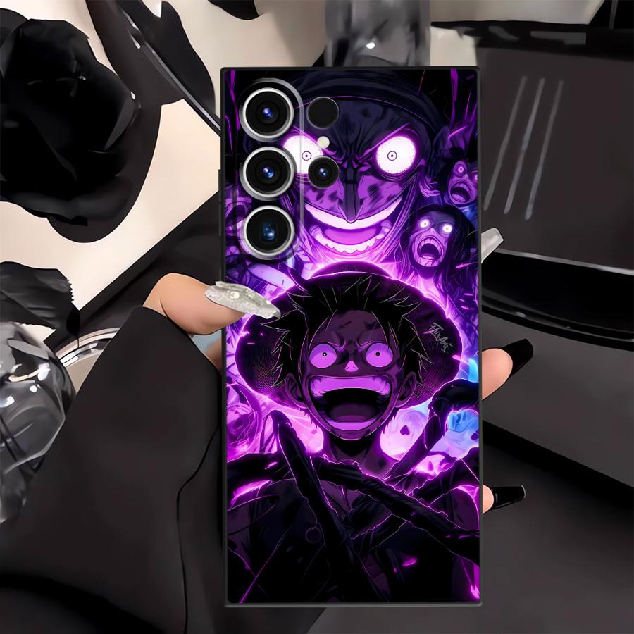 One Piece Zoro Luffy Portgas D Ace Case for Samsung Galaxy S10 S9 S25 Ultra Note 20 Ultra 8 9 10 S20 S21 FE S23 S24 Plus Funda