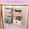 Modern Minimalist Hanging Travel Organizer For Bedroom Closet Storage Bag With Multiple Compartments