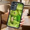 Phone Case: 2D Flat Samsung Galaxy A34 A35 M05 M06 S20 S22 S21 FE Plus 5G Tiered Protective Case, Green Little Dinosaur, Christmas and Halloween Gift