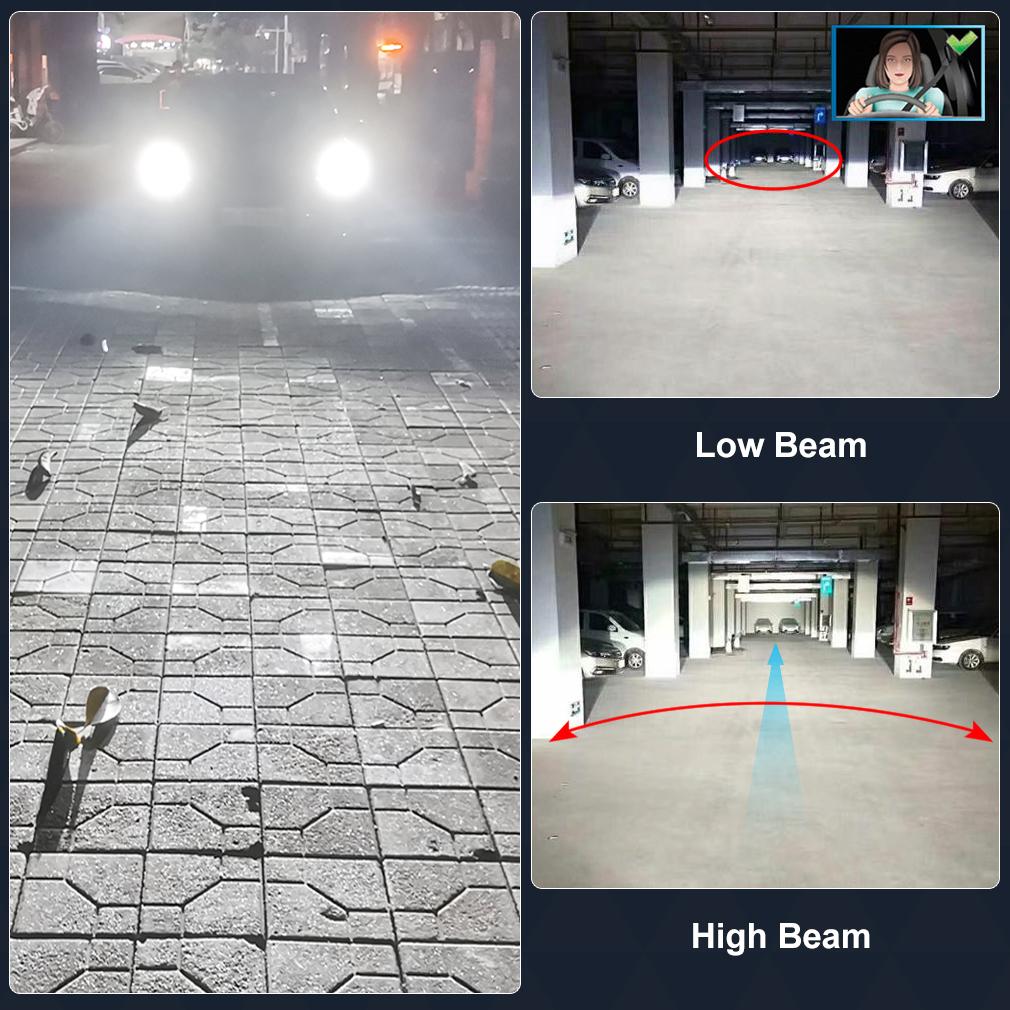 Metal lichid nou 100W 25000Lm H4 LED H1 H11 H7 Becuri LED pentru faruri Canbus H8 H9 9005 HB3 9006 HB4 Lampă Autovehicule Faruri de ceață