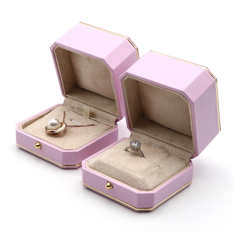 Custom Jewelry Packaging Box Jewellery Packing Case for Ring Earring Pendant Necklace