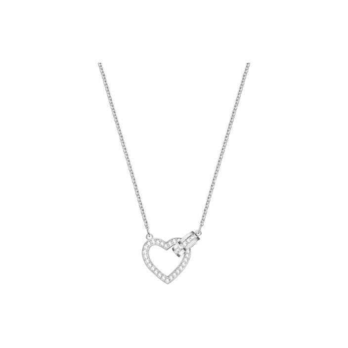 Swarovski Lovely Heart Alloy Necklace Women necklace 5380703 Box (Random Color)
