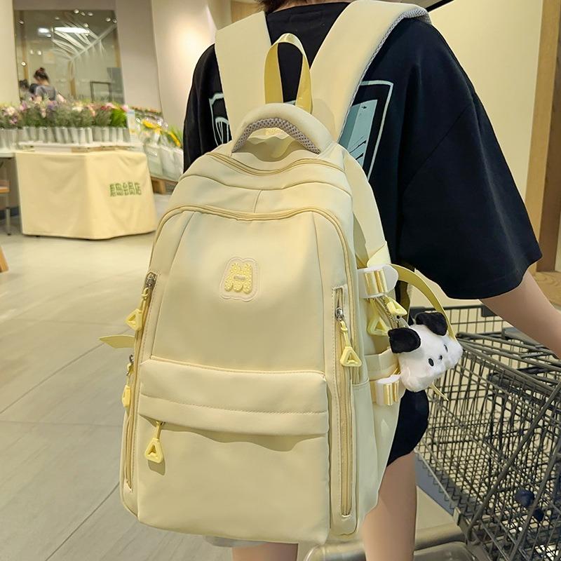 School Bag for Girls, Junior High School Students, New Large-capacity Backpack for Women To Travel, Large-capacity Backpack