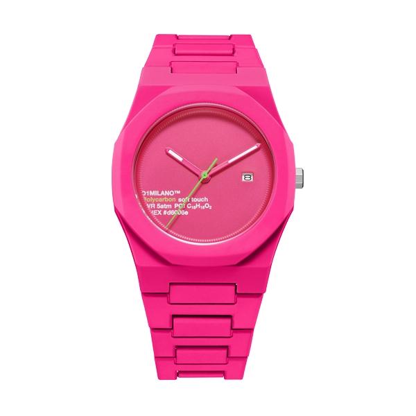 

D1 MILANO POLYCARBON HOT PINK D1-PCBJ32