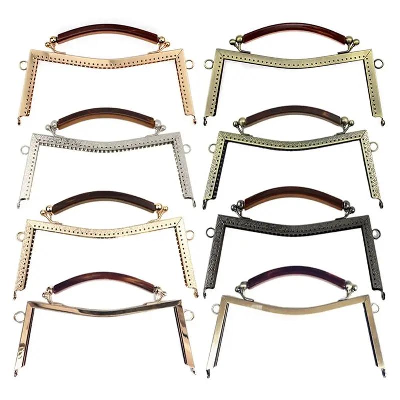 Mini Metal Purse Frame Kiss Clasp Bag Hardware Vintage Purse Clasp Frame Bag Kiss Clasp Lock Diy Craft