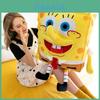 Large Creative New 3d Spongebob Plush Toy For Kids Gift Soft And Cuddly Design