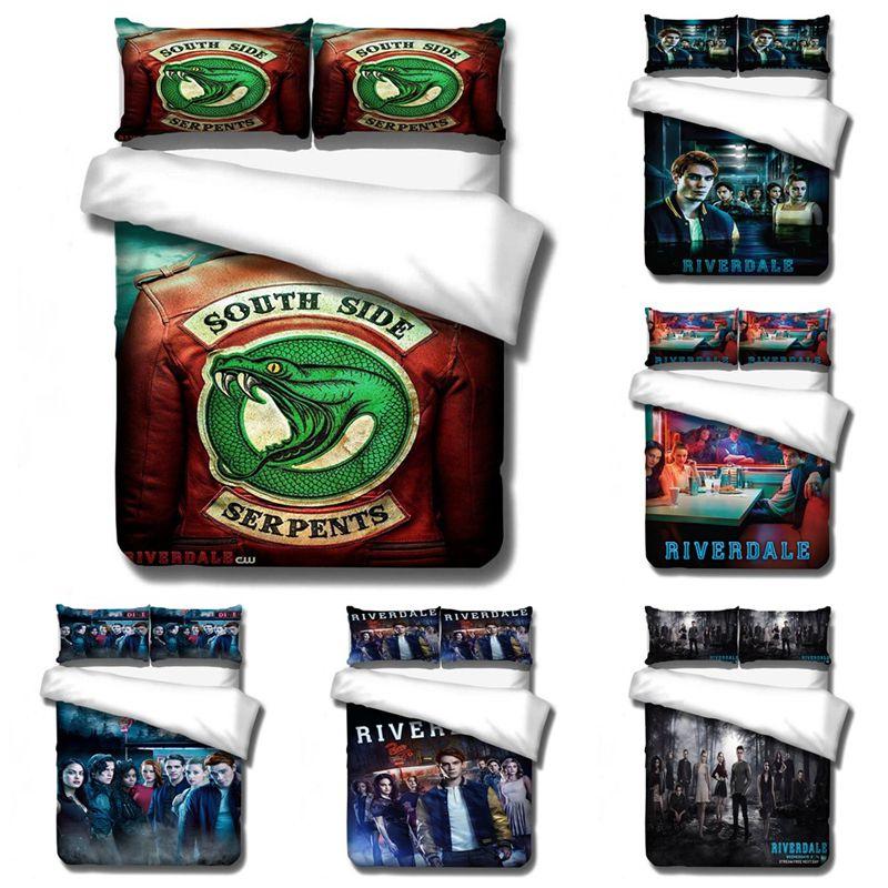 Elegant Riverdale Bedding Set Includes Comfortable Polyester Duvet Cover And Pillowcase
