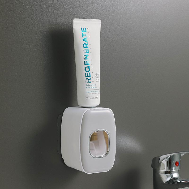 Smart Wall-Mounted Toothbrush & Cup Holder with Sterilizer