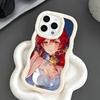 HSR Himeko Wavy Edge TPU Mobile Phone Case for iPhone 17 16 15 14 13 12 11 Air Pro Max Plus Colorful Cover