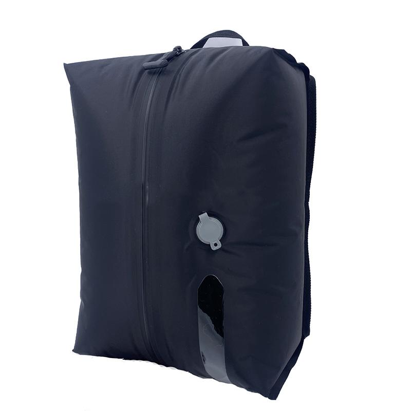 

Vacuum Compression Bag Sealed Waterproof Dustproof Clothing Organizer Travel Outdoor Hiking Luggage Clothes Storage Bags чёрный