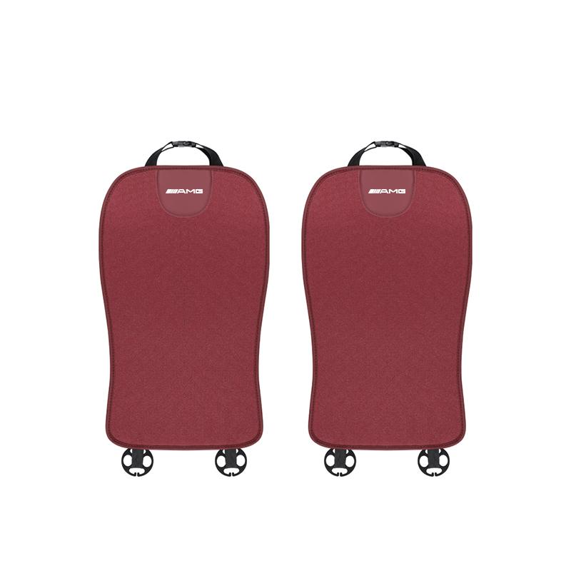 Car Seat Cushion Cover Breathable Ice Silk Non Slip Auto Seat Protector Pad Accessories Car Hub Cap For Mercedes Benz AMG W214 W