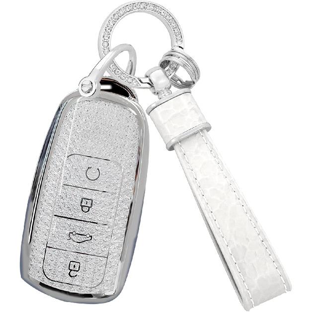 Waterproof TPU Car Key Fob Case Cover Compatible with Chery Tiggo 7 8 Omoda 3 5 C5 Arrizo 5 Plus Jaecoo 6 2025 Ruigu 9 2024 2025 Car Accessories