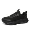 Autumn and winter new shoes platform sneakers lightweight and comfortable shock-absorbing running shoes black casual travel shoes