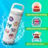 100 Stickers Birthday Cake Stickers Birthday Party Cake Balloon Candle Decoration Doodle Stickers 4 Pictures
