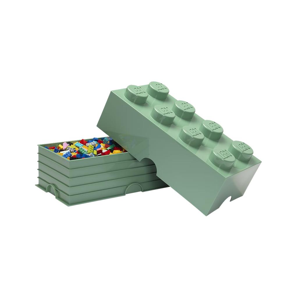 LEGO Storage Box Brick 8 DIF Sand Green 40041747