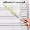 Useful Gaps Cleaning Rod Set with 3 Brush Head Tight Corner Cleaner Long Reach Brush for Household Cleaning Tasks