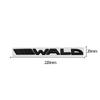 Metal Emblem Car Sticker WALD Badge Decal Body Trunk Decor for Mercedes Benz AMG W212 W213 W205 W201 W124 W211 GLA CLA GLC GLE