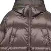 New Era MLB Zipper Hooded Long Sleeve Down Jacket Unisex Outerwear Khaki 13350920