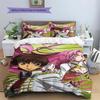 Code Geass Anime 3Pcs Bedding Set, Duvet Cover with 2 Pillowcases, No Comforter No Pillow Core