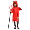 [APOSITV] Cosplay Devil Kids Halloween Girl Costume Cute Devil 140cm