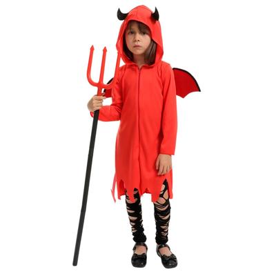 [APOSITV] Cosplay Devil Kids Halloween Girl Costume Cute Devil 140cm