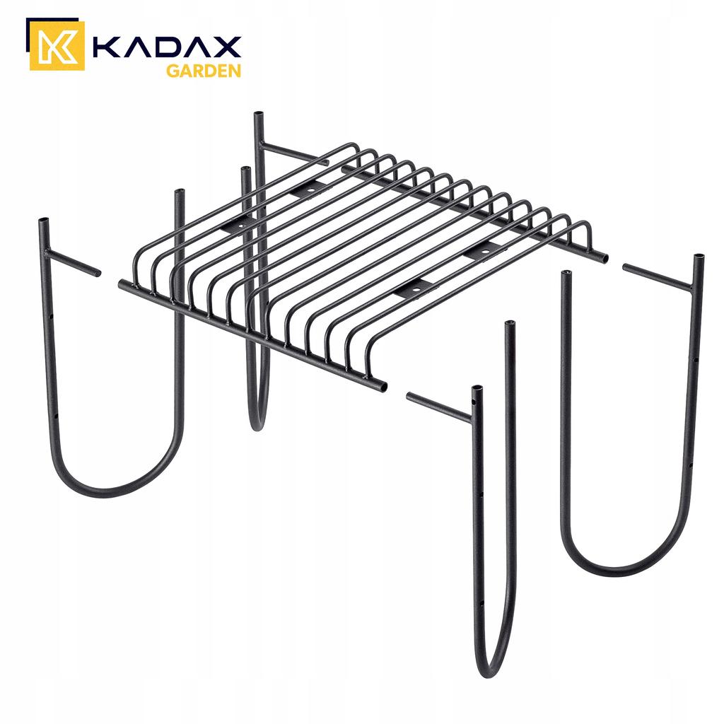 KADAX Gartenbank Parkbank Metall 50cm