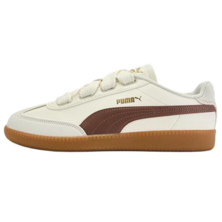 

New PUMA 9 T Low top German Army Trainers Women s Beige Brown 407608-01 37