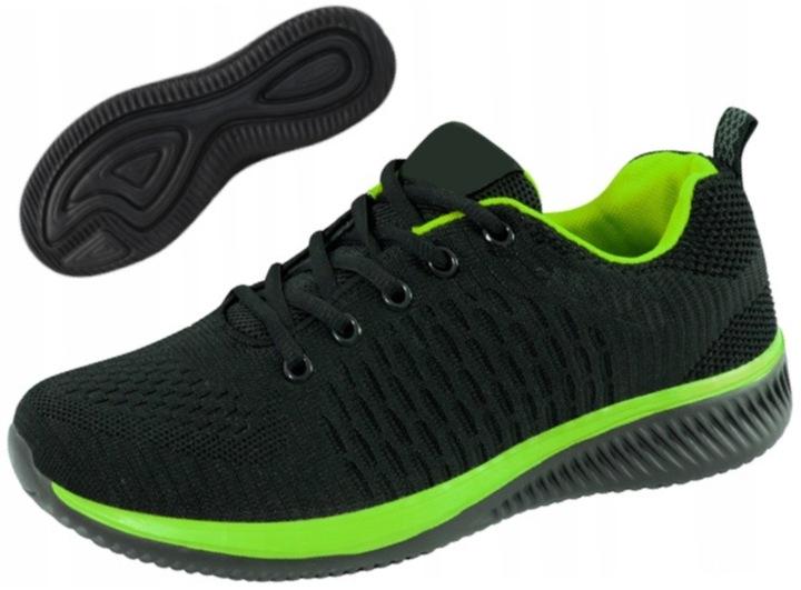 Buty Robocze Półbuty Sportowe Czarne Bardzo Lekkie Przewiewne Oddychające