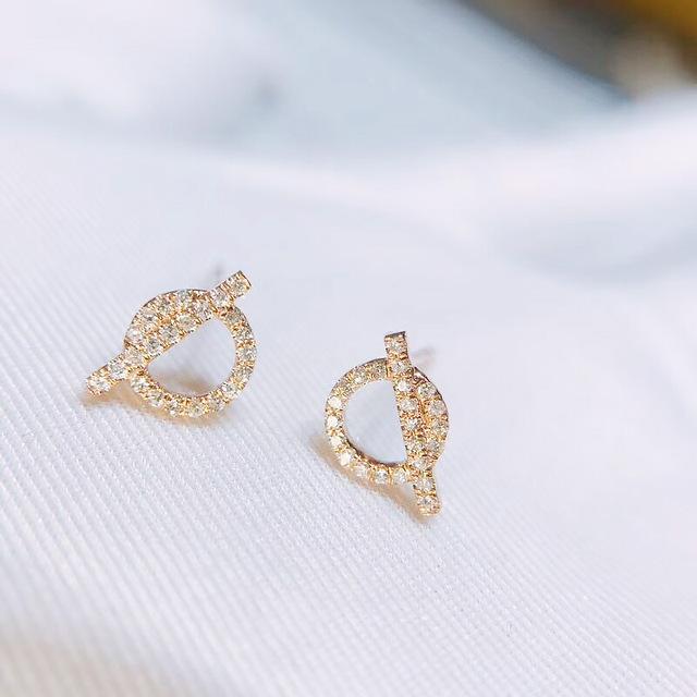 

Однотонные Серьги-гвоздики Украшения Aros Mujer Oreja Женские Orecchini Color Украшения Bizuteria Серьги с гранатом и бриллиантом Модные гвоздики