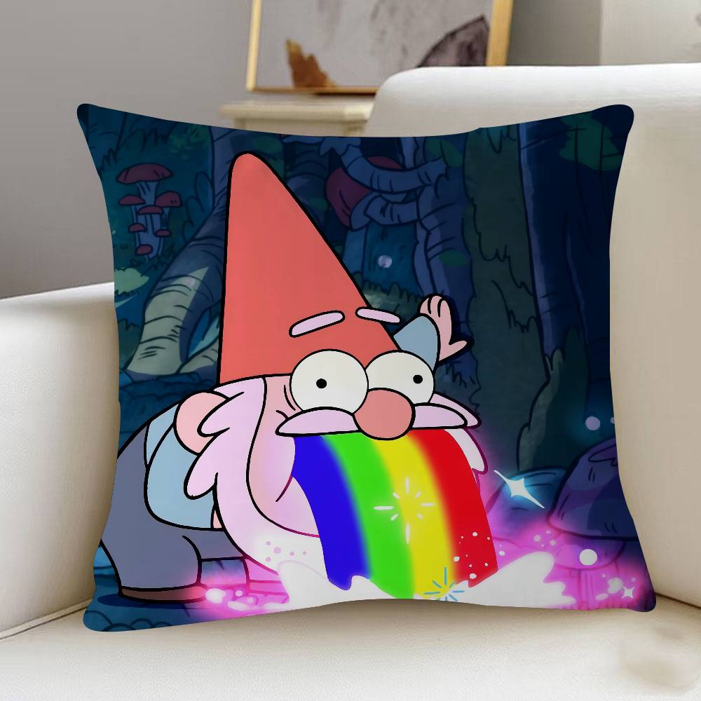 G-Gravity F-Falls Cartoon Animation Pillow Anime Pillow Sofa Bed Head Pillow Cover Cushion Cover 45x45 Cm Fashion