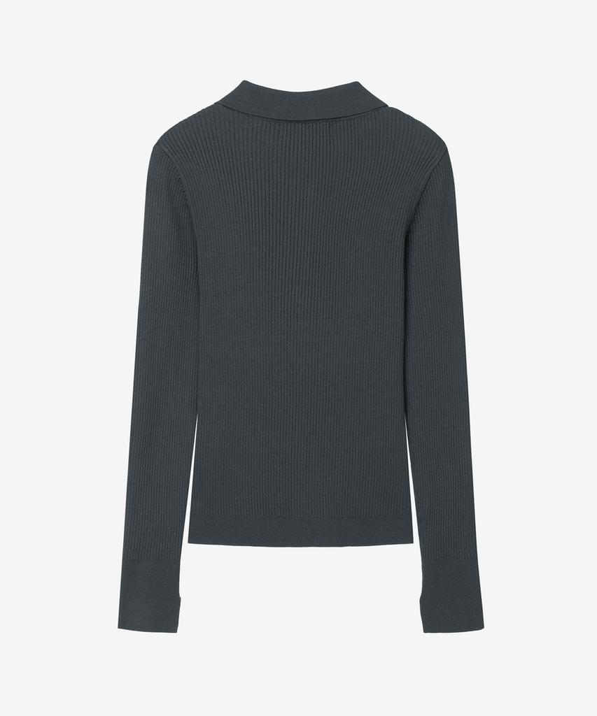 MIND BRIDGE WOMEN [On][W] Slim Fit Ribbed Collar Knit - 4 Colors