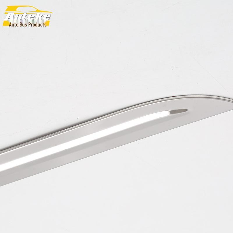 Compatible with 15 Cruze models: Tailgate Trim - Rear Trunk Bright Strip & Bumper Protector - Anti-Scratch Sticker