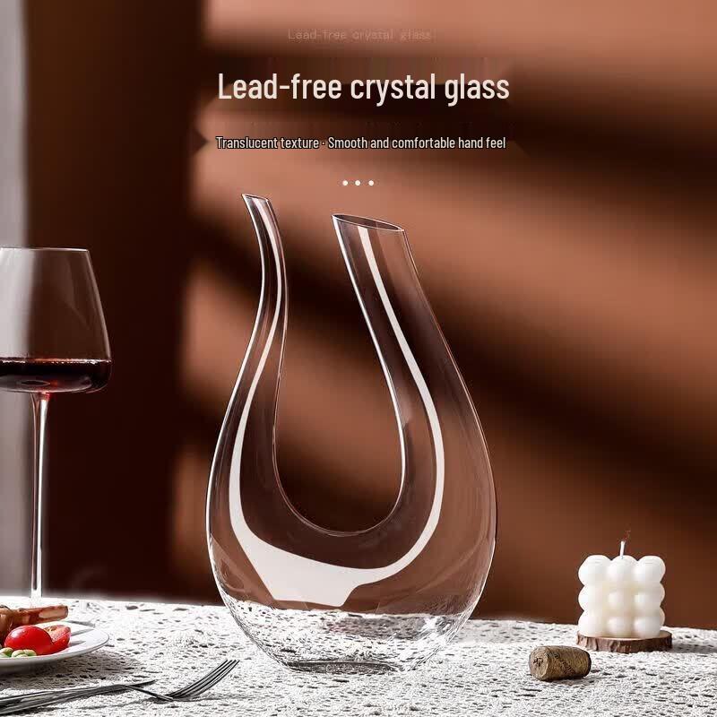 U-Shaped Wine Decanter