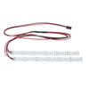 24 LEDs Chassis Light Aluminum Alloy Decorative Light Bar for 110 18 Scale RC Model On Off Road