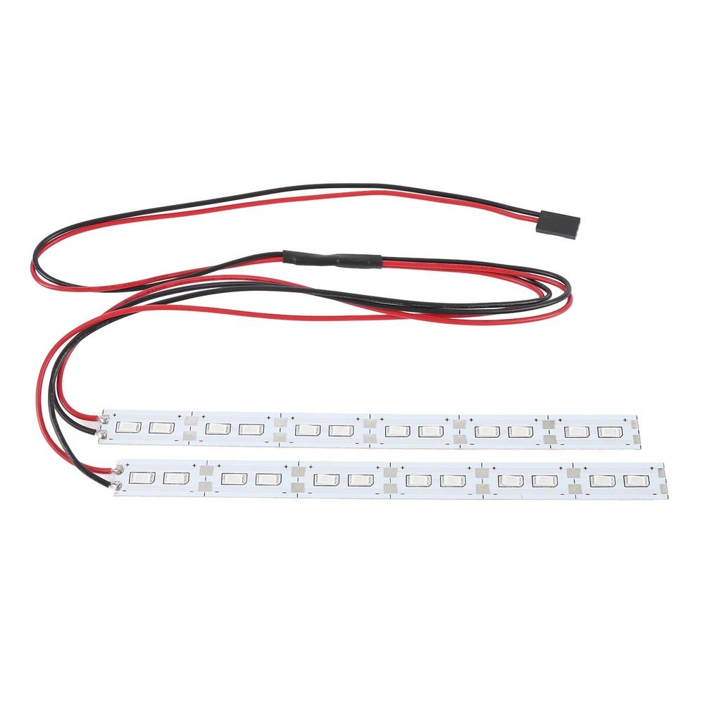 24 LEDs Chassis Light Aluminum Alloy Decorative Light Bar for 110 18 Scale RC Model On Off Road
